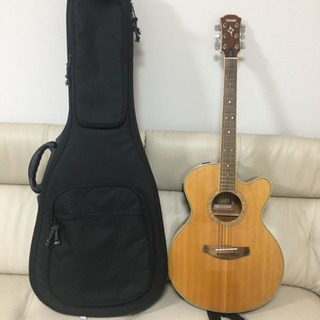 アコースティックギター用　セミハードギターケース 