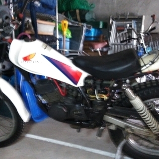 TLM50改希少2ストトライアルオフロード80cc原付登録