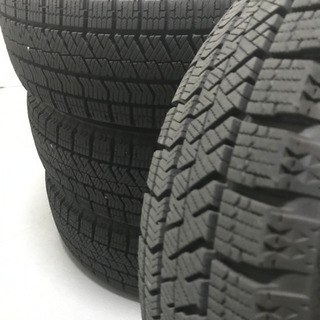 126-1ブリヂストンVRX2 155/65R14ダイハツ純正アルミホイール付4本 