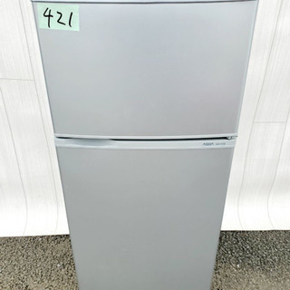 421番 AQUA ✨ノンフロン直冷式冷凍冷蔵庫❄️AQR-11...