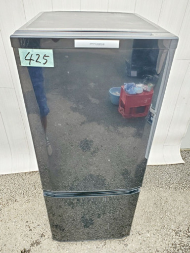 425番 MITSUBISHI✨三菱ノンフロン冷凍冷蔵庫❄️MR-P15W-B‼️