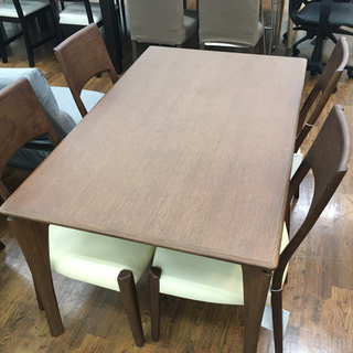 BOSCO 朝日木材加工 ダイニング5点セット