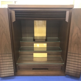 新品　日本製仏壇　LED照明付き洋風のお仏壇　18号　55×44×35㎝