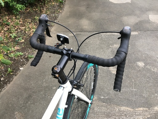 ロードバイク ZNX-7014 ホワイト 490mm