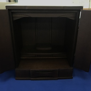 新品　小型上置き仏壇　16号　内部照明付き　引出付き　H49×W41×D29　奥行浅いので設置スペースに悩まなくていいです。