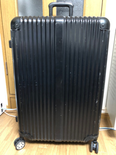 【決まりました】アルミフレーム  キャリーバッグ キャリーケース 120L 旅行鞄 ブラック