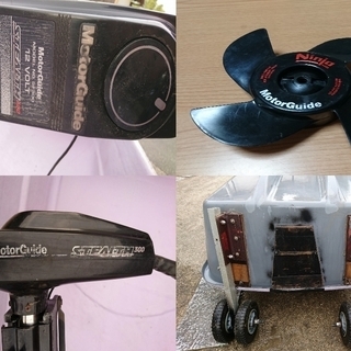 バスボート､フットエレキ､魚探 FRP仕様 小型ボート バス