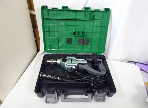 美品 日立工機 二段変速ドリル D13VK 8/13mm 100V 50/60Hz HITACHI 