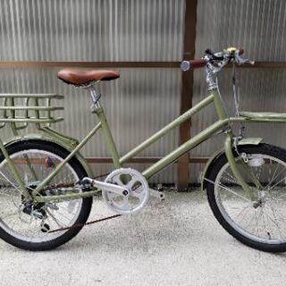 WACHSEN カーゴバイク ヴァクセン 20インチ 6段変速 ROKE カーキ