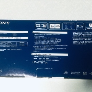 ソニー SONY デジタルフォトフレーム DPF-D720/WI | www.cnym.com.ar