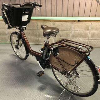 子供乗せ自転車 ブリヂストン Angelino ブラウン 3人乗り対応 電動