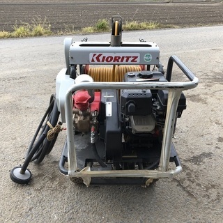 SOLD OUT】共立 自走キャリーセット動噴 VSC3550G 動力噴霧機 SP355