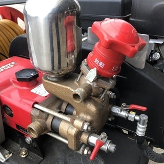 SOLD OUT】共立 自走キャリーセット動噴 VSC3550G 動力噴霧機 SP355