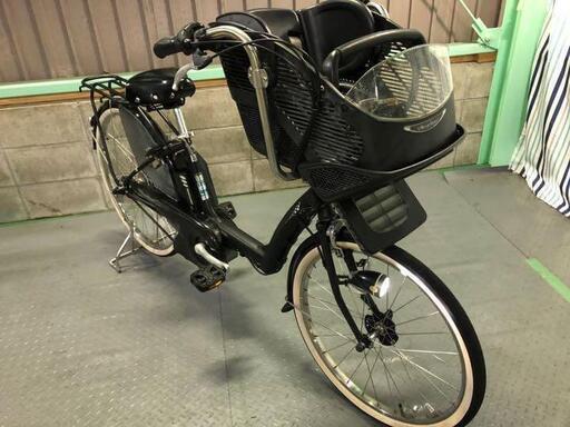 電動自転車 ブリヂストン アンジェリーノ 黒 子供乗せ 3人乗り適合