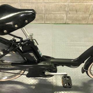 電動自転車 ブリヂストン アンジェリーノ 黒 子供乗せ 3人乗り適合