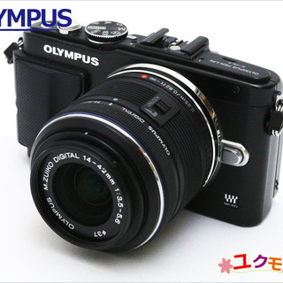 OLYMPUS PEN Lite E-PL5 レンズキット ブラ...