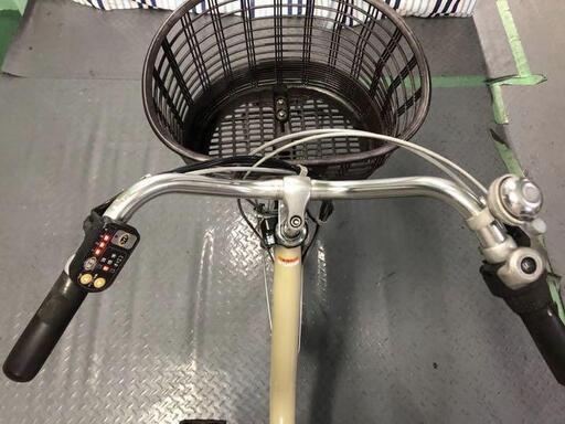 電動自転車 ヤマハ PASリチウム アイボリー 新基準モデル 26インチ