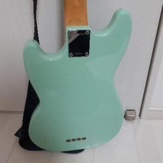 ベース Squire by Fender bass musicmaster レフティー改造
