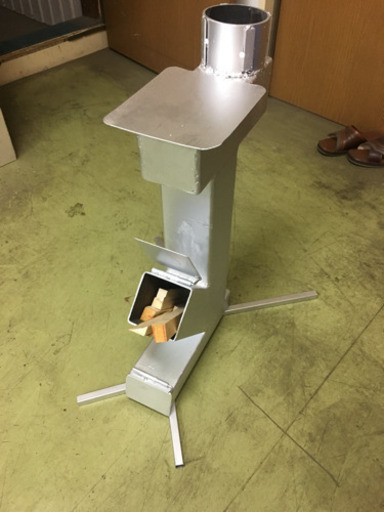 自作ロケットストーブ