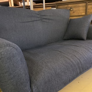 ニトリ ソファー 青系 ネイビー 格安 中古品