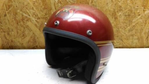 リペア済み　ＫＲＷ製 　ヴィンテージヘルメット　チョッパー　VMX  フルフェイス