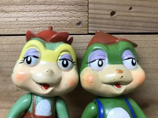 デメタン＆ラナタン ソフビフィギュア2体セット デメタン＆ラナタン ソフビフィギュア2体セット
