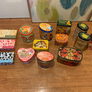 【無料】東京ディズニーランド お菓子の空き缶