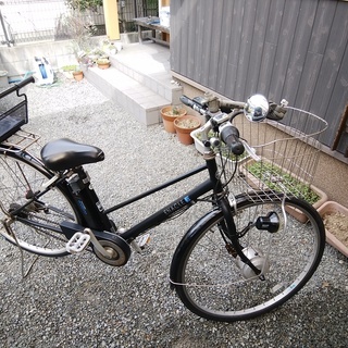 希少】 電動自転車 2WD 8段変速 回生充電付き 三洋 エナクル8 CY-SPB27D8