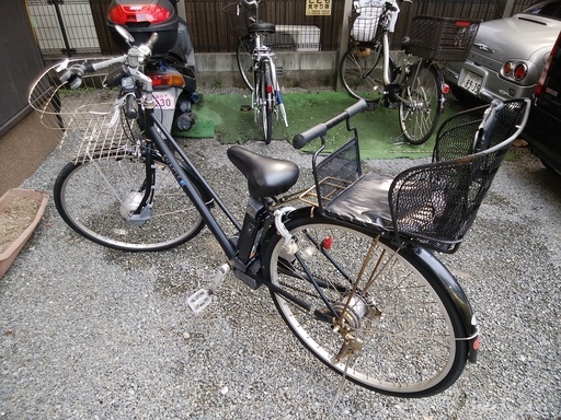 【希少】 電動自転車 2WD 8段変速 回生充電付き 三洋 エナクル8 CY-SPB27D8