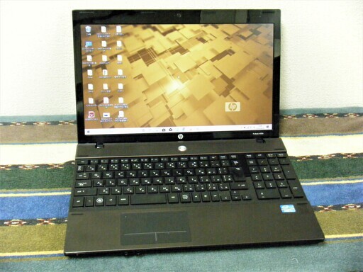 15.6型液晶/高性能Core i5/大容量！HDD320GB/快適メモリ4GB♪/Office 2019✎/10キー付きKB♫/DVDSマルチ(コピー可)/HDMI/マイク内蔵/すぐ使えるWindows10リカバリメディア付/点検整備清掃済み/hp 4520s ダークブラウン