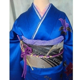 振り袖⑮、長襦袢、袋帯 小物類 セット 振り袖⑮、長襦袢、袋帯 小物類 セット