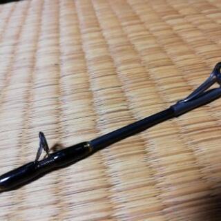 70XH テムジン アマゾンフリップ 折れ竿 穂先補修済 バスロッド ベイト