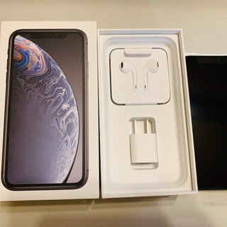 値下中【新品・未使用】iPhone XR 64GB 黒 【SIMフリー】