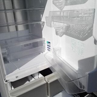 シャープ5ドア冷蔵庫 SJ-VP42X-N 両開きドア 美品 `13年製 配送無料