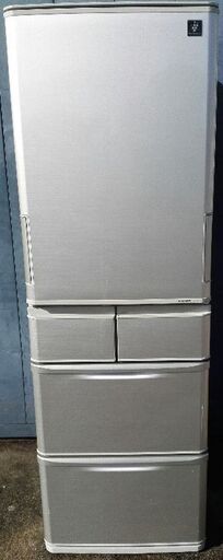 シャープ5ドア冷蔵庫 SJ-VP42X-N 両開きドア 美品 `13年製 配送無料