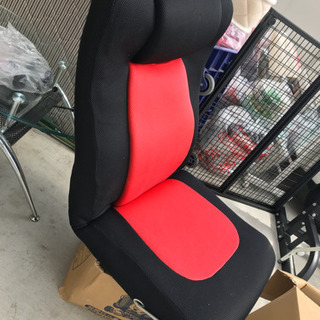 赤、黒、座椅子、綺麗