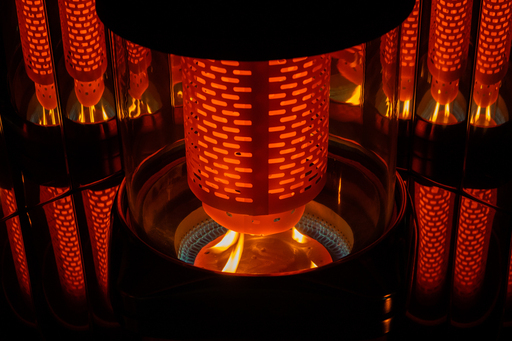 19B0406 札幌 中古 サンポット 煙突式石油ストーブ KSH-709KC 2011年製 暖房 灯油ストーブ 半密閉式