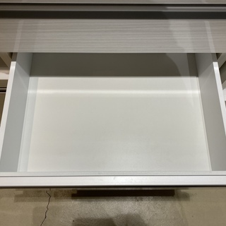 レンジボード 松田家具 白 中古品 【公式通販】