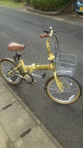 人気の自転車20型CAPTAIN STAG   キャンプアウト新品限定値下げしました