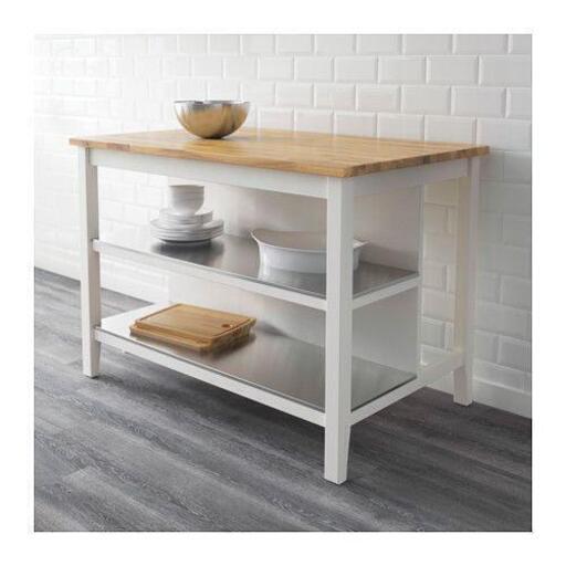 IKEA ①STENSTORPアイランドキッチン②HENRIKSDALスツール ★引取り★