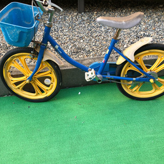 子供用自転車です。