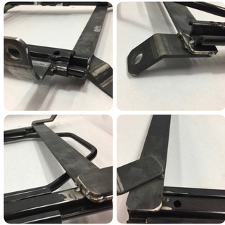 2.8ディーゼルナローボディ助手席専用　ハイエース200系5型　レカロシート用シートレール　工場生産直送　必ず商品説明をお読みください 