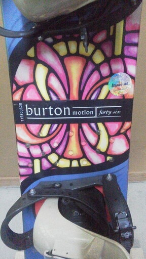 スノーボード BURTON バートン モーション46 ビンディング付き