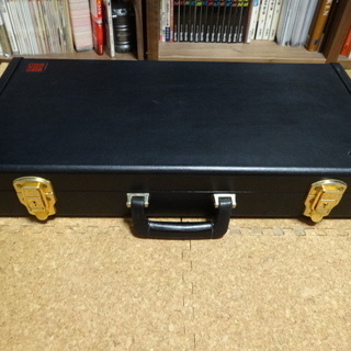 ★子の日★包丁ケース　特注品　入手困難　黒レザー　内張（ペーズリーガラ）