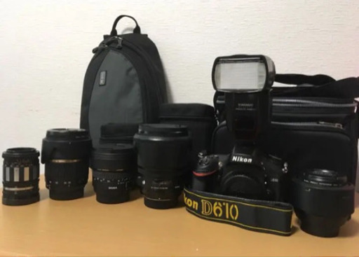 《超お得セット》Nikon D610 フルサイズ一眼カメラ/レンズ+付属品セット