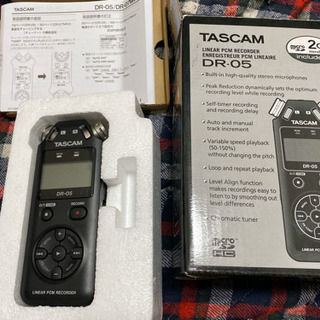 ICレコーダー　TASCAM DR-05 ほぼ未使用