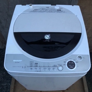 配送無料】SHARP 5.5kg 洗濯機 ES-FG55F 【公式通販】