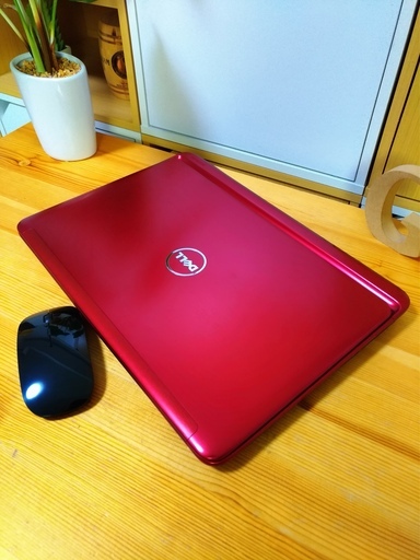 corei5メモリ8Gで超高性能！　薄型軽量で持ち運びも便利★　大容量500G☆　オシャレなカーマインレッドで可愛い♪　美品！　高速★　　DELL　Inspiron　　持ち運び　　最新Windows10　64Bit　　　14インチ　ウェブカメラ＆マウス付き 　ノートパソコン　無線LAN　Wi-Fi対応 　DVDドライブ