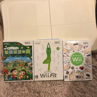 Wii fitボードとソフト（本体なし）