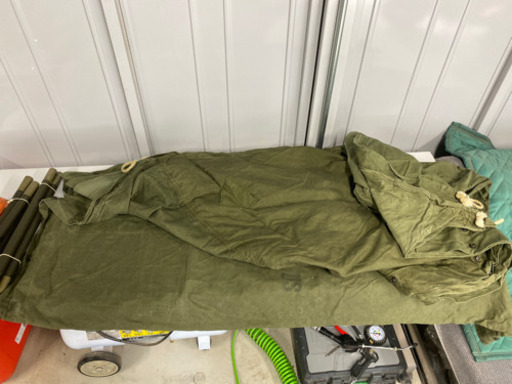 テント　米軍　パップ　中古　キャンプ